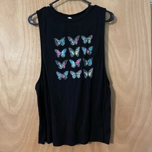 Butterfly tank top
